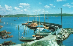 Särö båthamn. Bild 10137b.