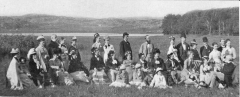 Badgäster Särö. Bild 10855.