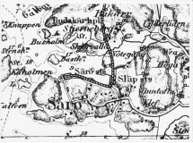 Karta Särö. Bild 11153.