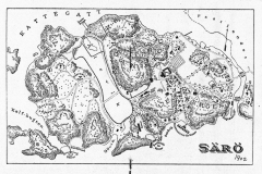 Karta över Särö. Bild 11165.