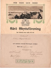 Skytte Särö. Bild 10083.