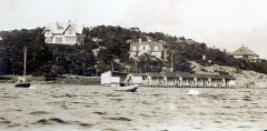 Wikensborg Särö. Bild 1698.