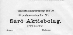 Särö AB. Bild 3534.