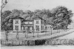 Ängsäter Särö omkring 1869.