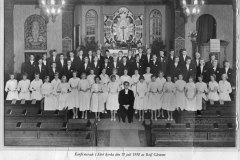 Konfirmation 19 juli 1958 i Särö kyrka för Rolf Glemme