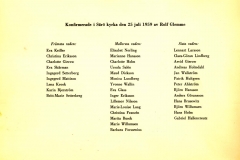 Konfirmation 25 juli 1959 i Särö kyrka för Rolf Glemme