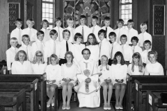 Konfirmation 1971 i Särö kyrka för Gerhard Wetterqvist grupp 1
