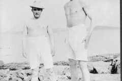 Matti Rubinstein och Gösta Nystroem Särö