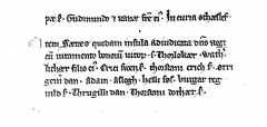 Valdemar II Jordebog. Bild 10285.
