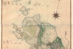 Säteriet Särö karta från 1773. Bild 1537.