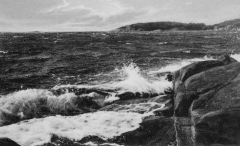 Strandparti Särö. Bild 10810.