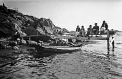 Strandparti Särö. Bild 2105.