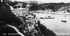 Strandpromenaden Särö. Bild 10788.